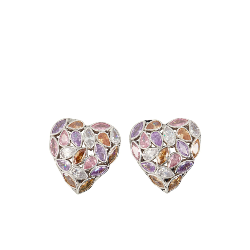 Self-portrait Heart-shaped Earrings
