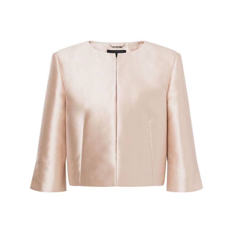 Alberta Ferretti Satin Jacket
