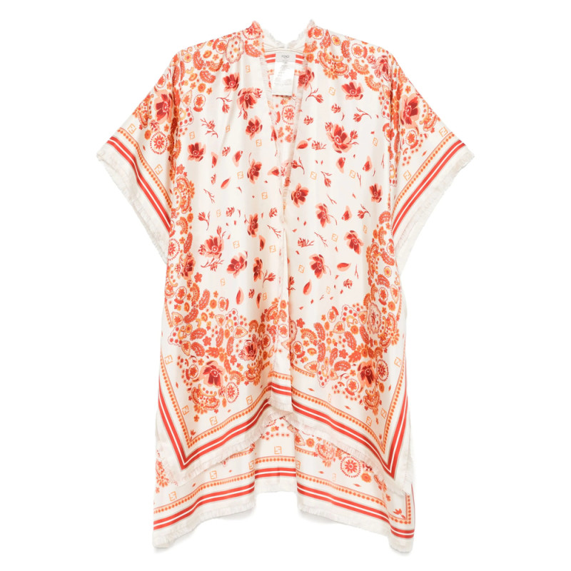 Fendi Bandana-print Poncho