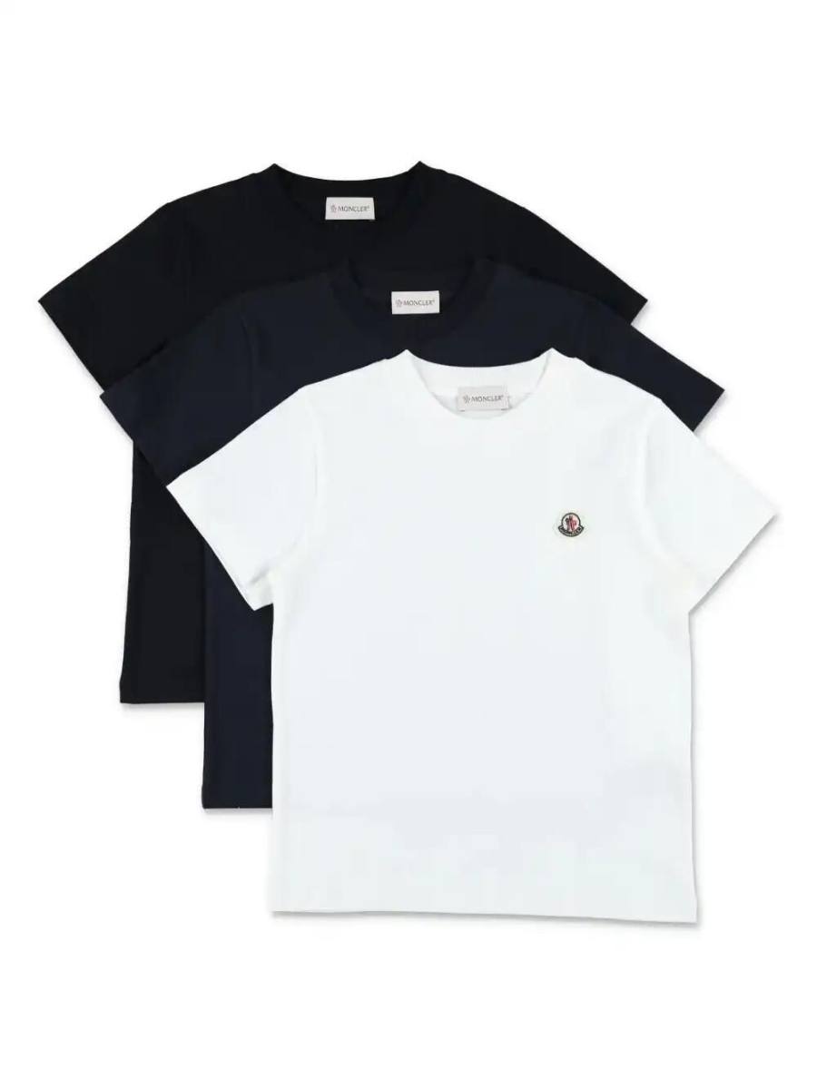 logo-patch T-shirt (pack of three)