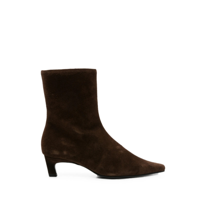 Alohas Suede Pointed-toe Ankle Boots