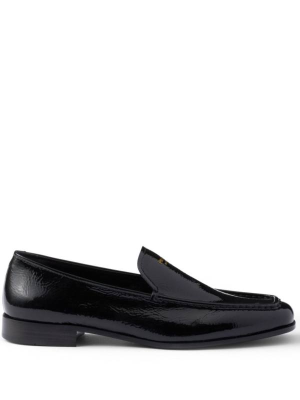 patent-leather loafers