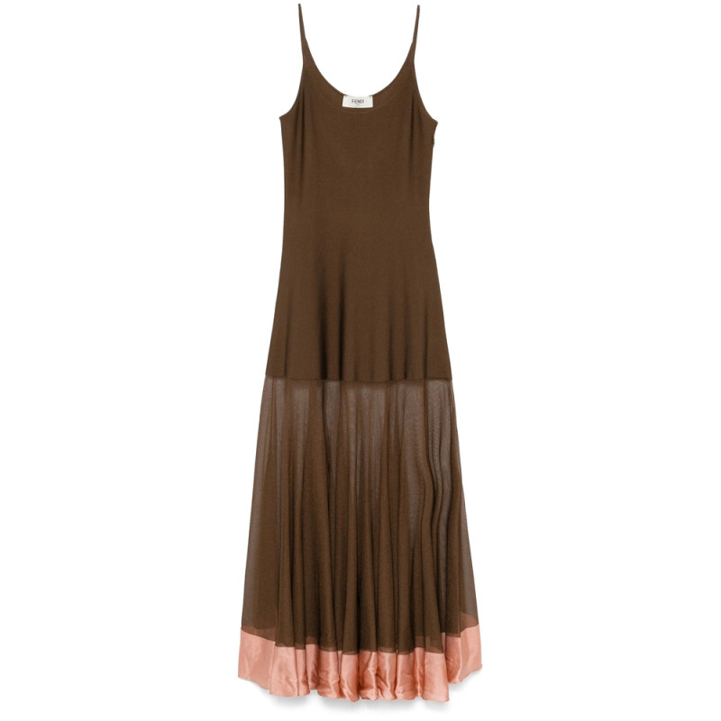 Fendi Knitted Maxi Dress