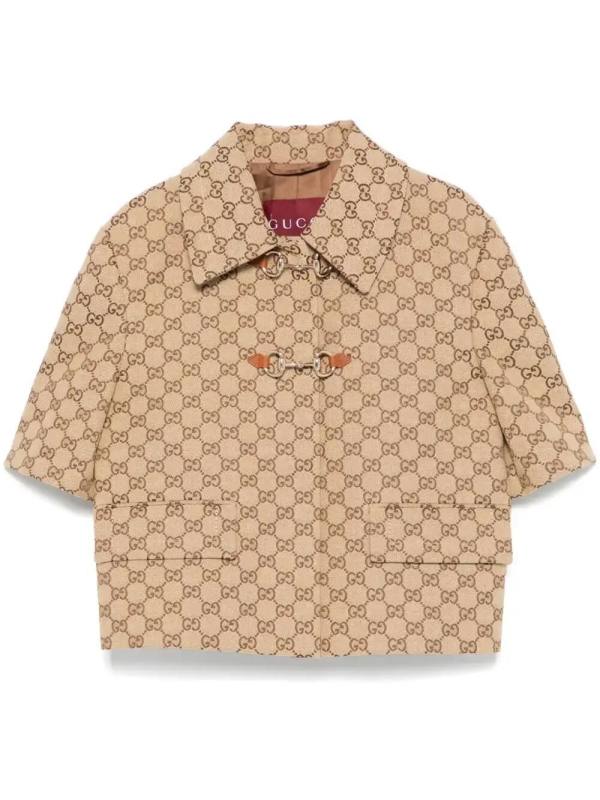 Interlock G-jacquard jacket