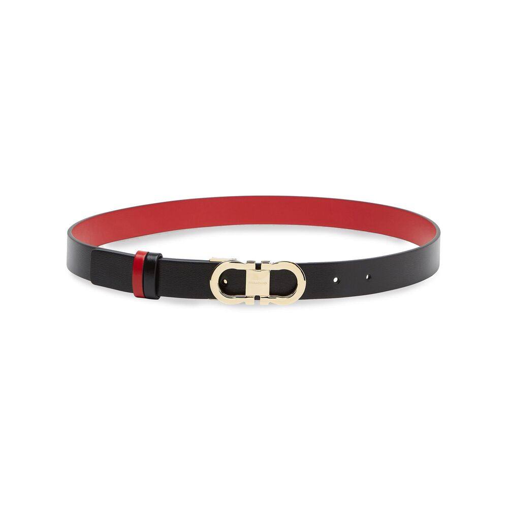 Ferragamo Gancini-buckle Reversible Leather Belt