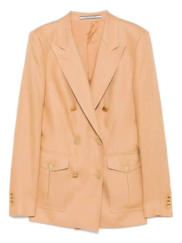 double-breasted blazer