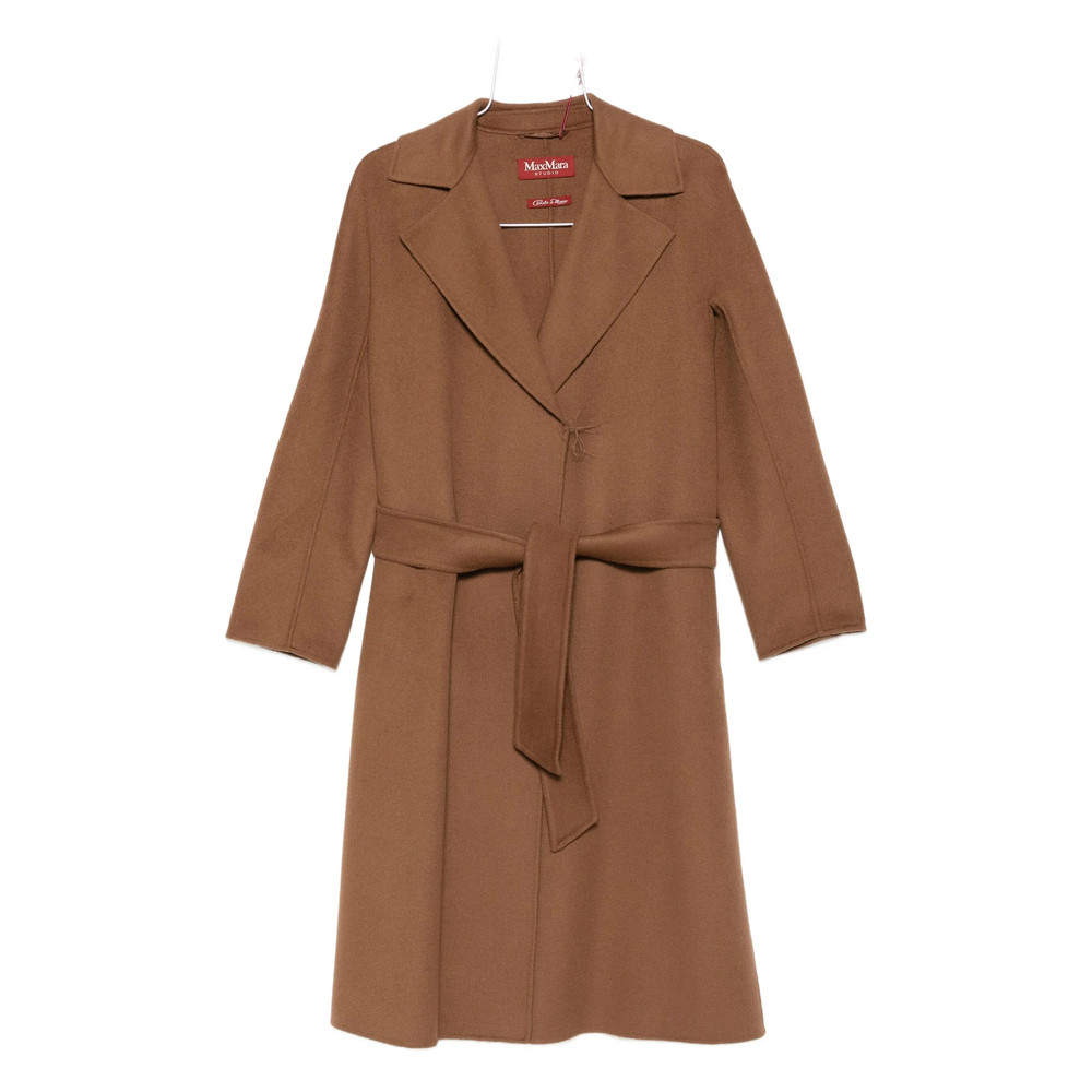 Max Mara Studio Belted Wrap Coat