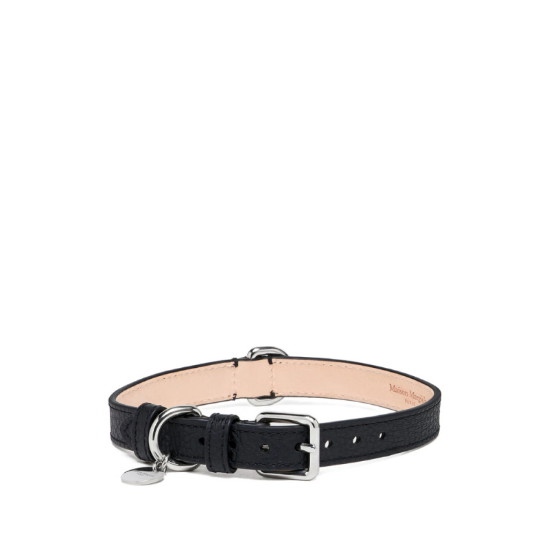 Maison Margiela Grainy-leather Buckle-fastening Keyring