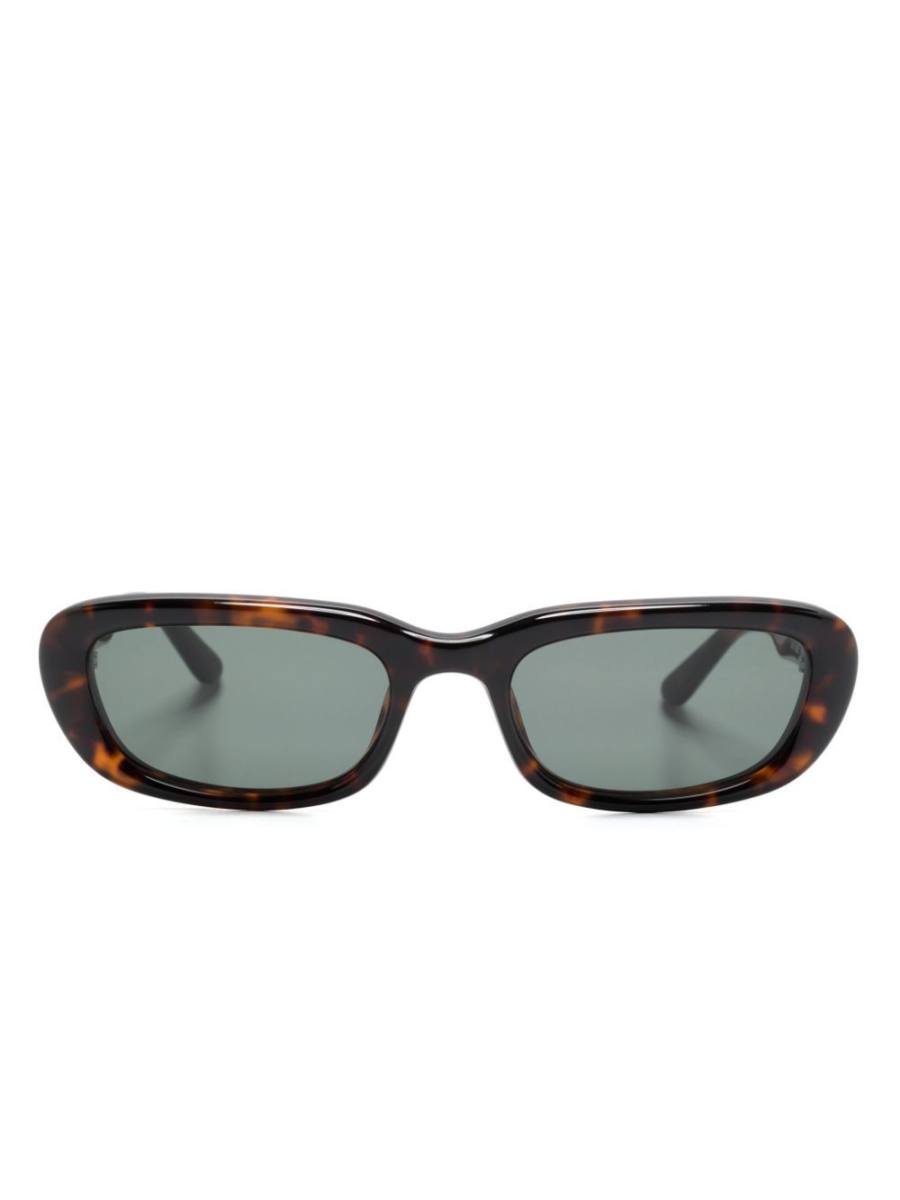Field rectangle-frame sunglasses