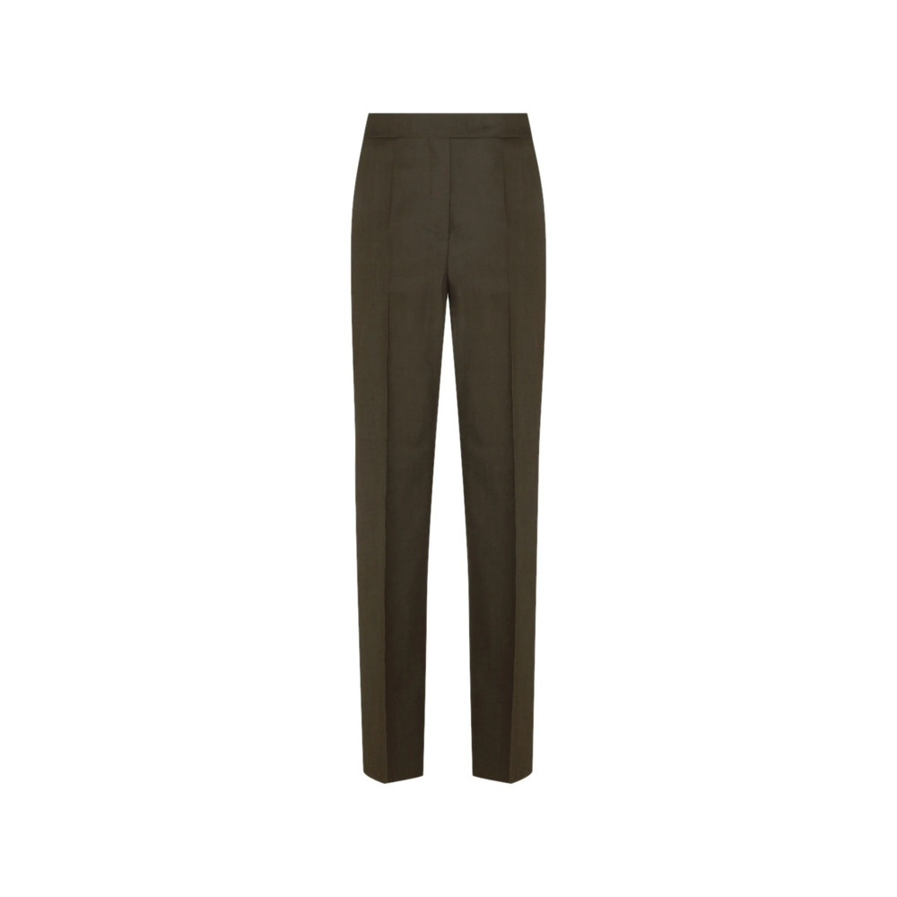 Max Mara Pressed-crease Tailored Trousers
