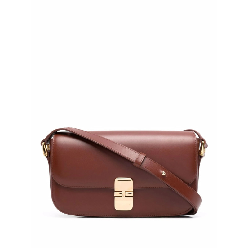 A. p.c. Grace Foldover Crossbody Bag