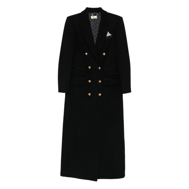 Elisabetta Franchi Double-breasted Coat