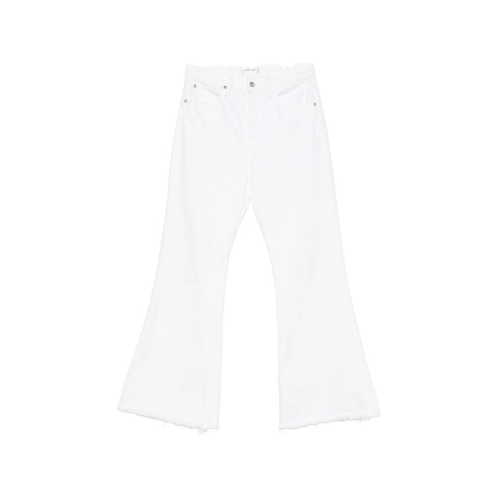Frame Frayed-hem Jeans