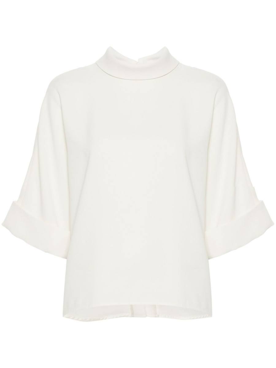 Bailee crepe blouse