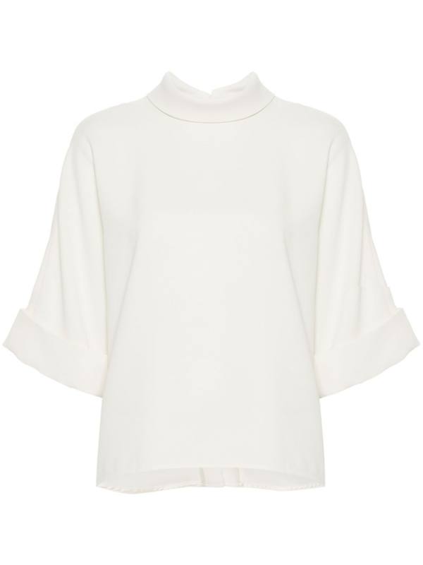 Bailee crepe blouse