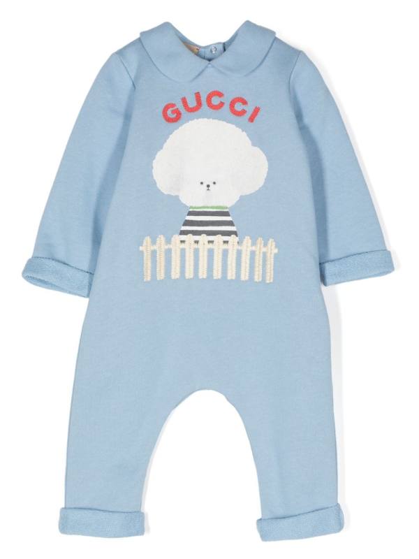 logo-embroidered pajamas