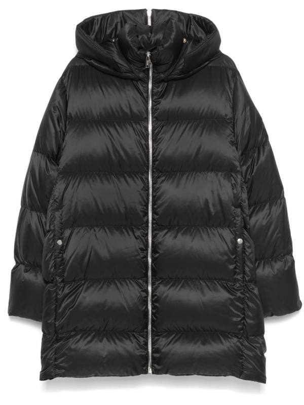 Cyclopic puffer coat