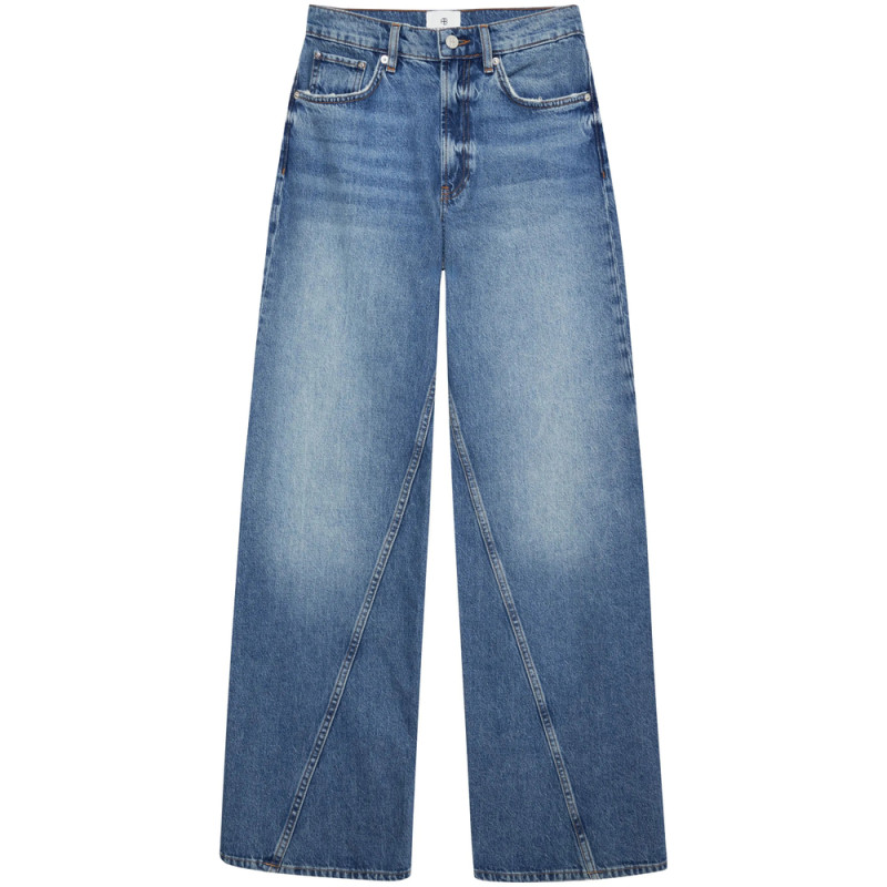 Anine Bing Brie Wide-leg Jeans