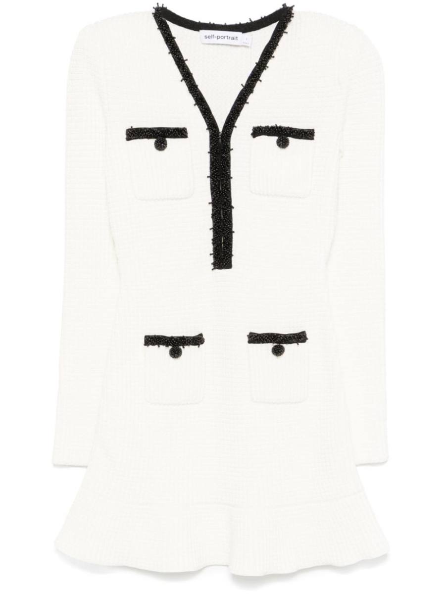 knitted mini dress