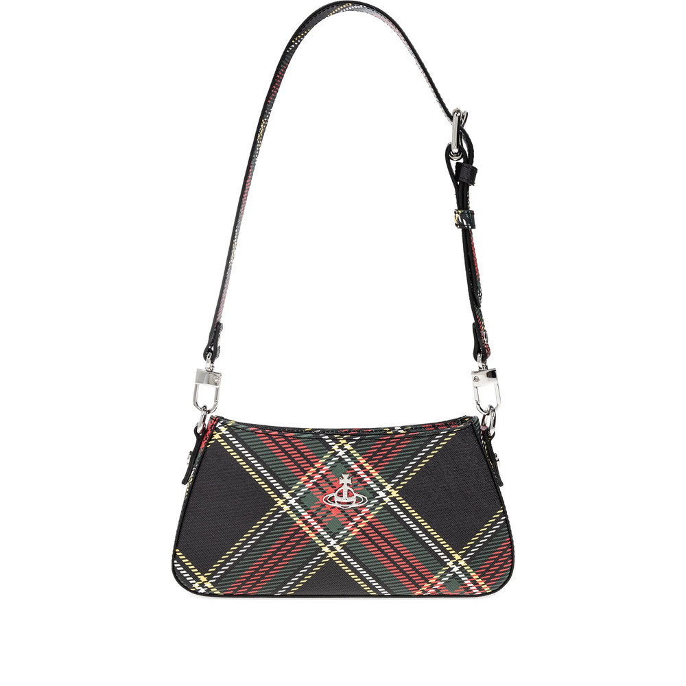Vivienne Westwood Plaid Shoulder Bag