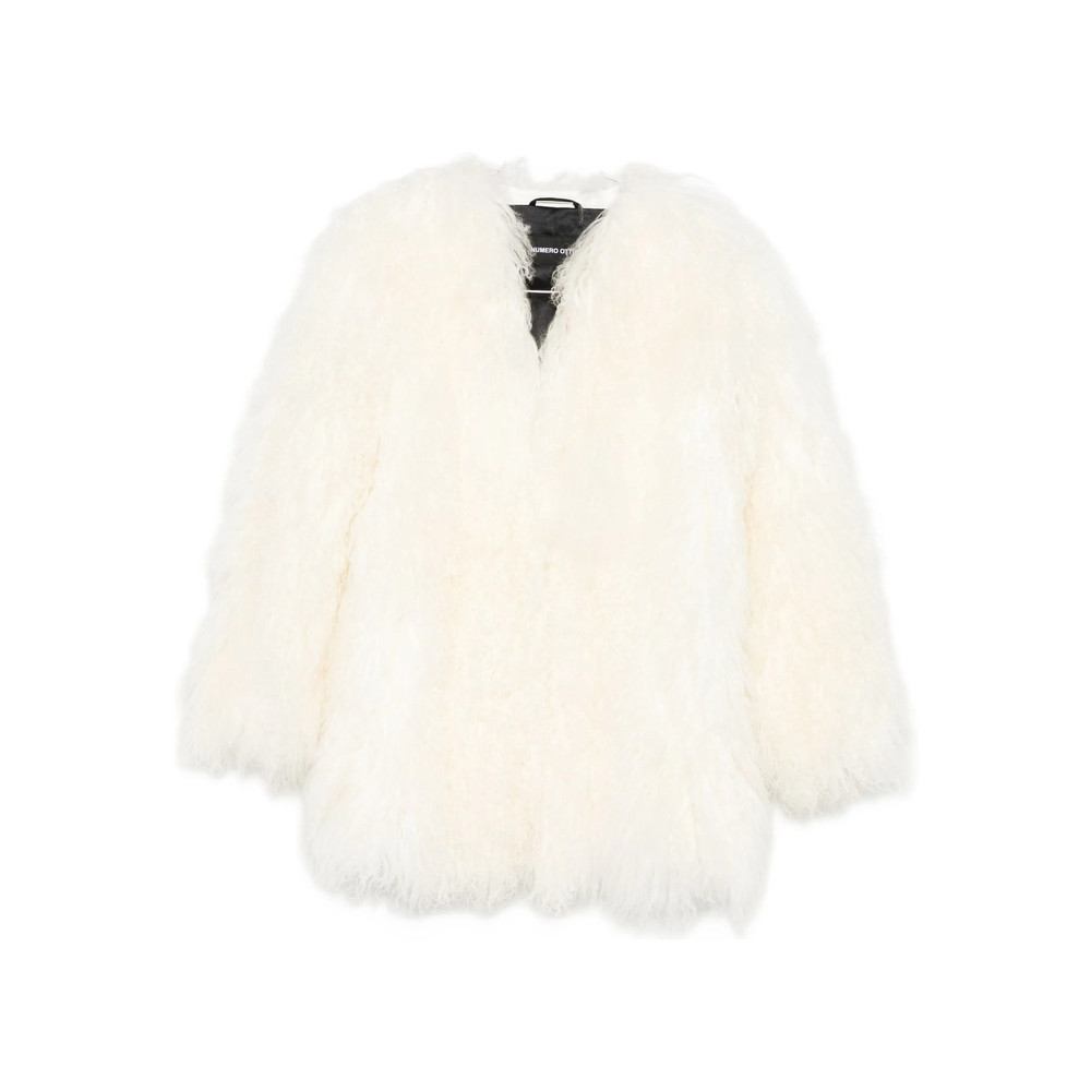 Numero Otto Robyn Mongolian-fur Coat