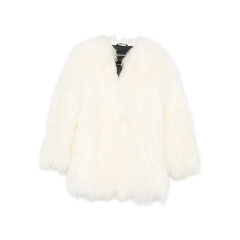 Numero Otto Robyn Mongolian-fur Coat