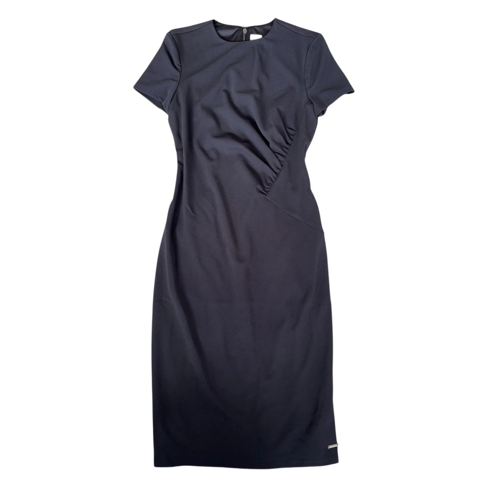 Calvin Klein Crew-neck Midi Dress