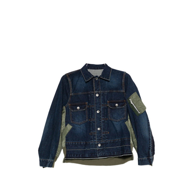 Sacai Patch Pocket Denim Jacket