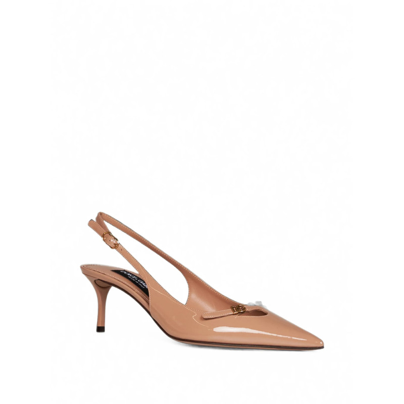 Dolce & Gabbana Patent Leather Slingback Pumps