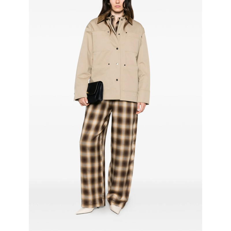 Joseph Suede-collar Utility Jacket
