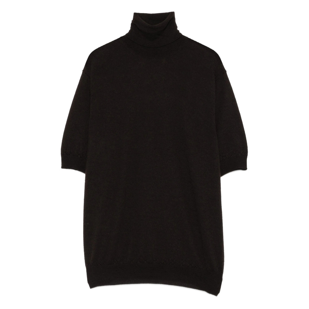 Prada Short-sleeved Roll-neck Top