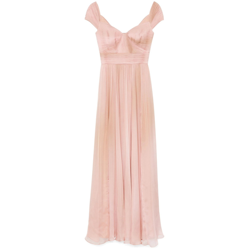 Elie Saab Pleated Gown