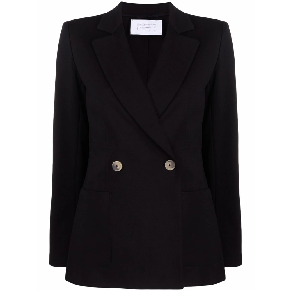 Harris Wharf London Notched-lapel Double-breasted Jacket