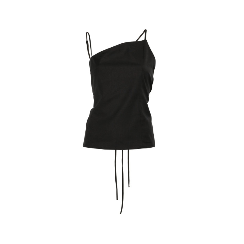 La Piscine Asymmetrical-neck Top