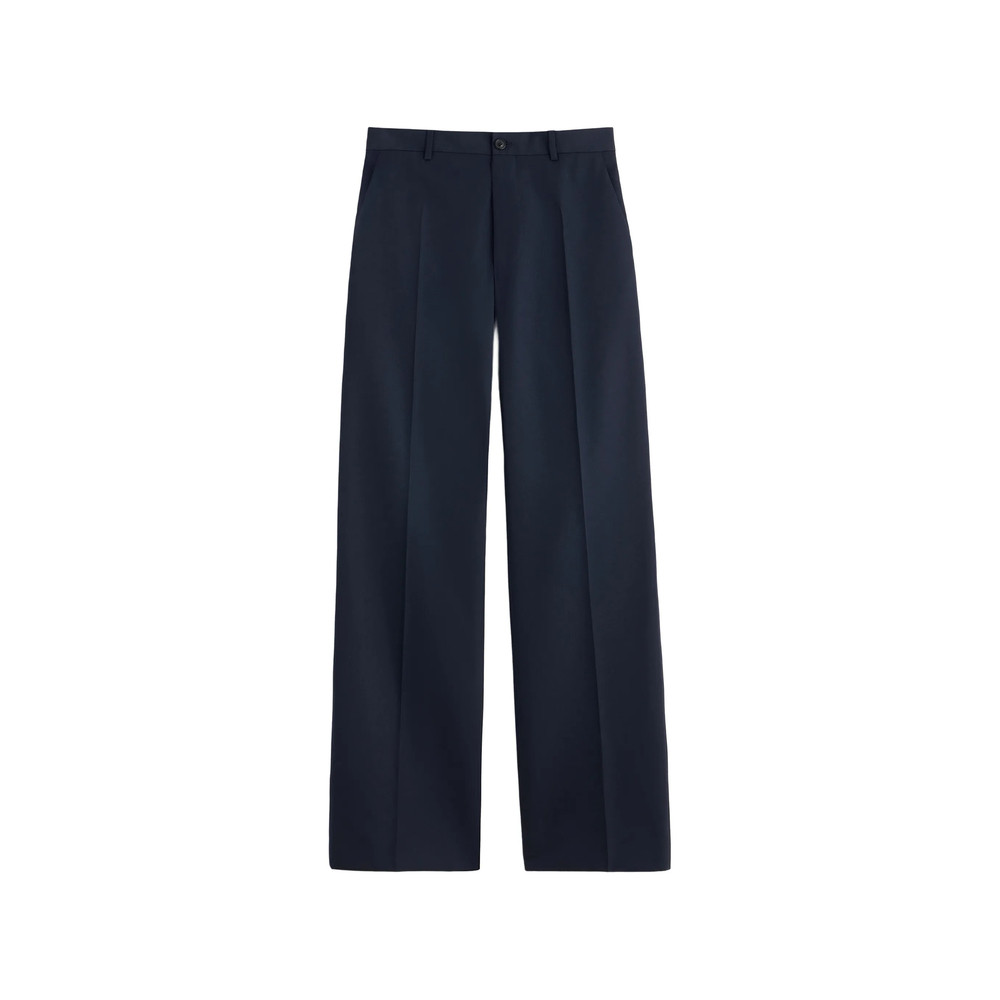 Maison Margiela Pleated Wool Tailored Trousers