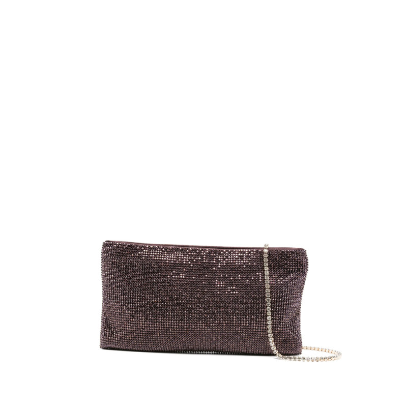 Benedetta Bruzziches Crystal-embellished Clutch Bag