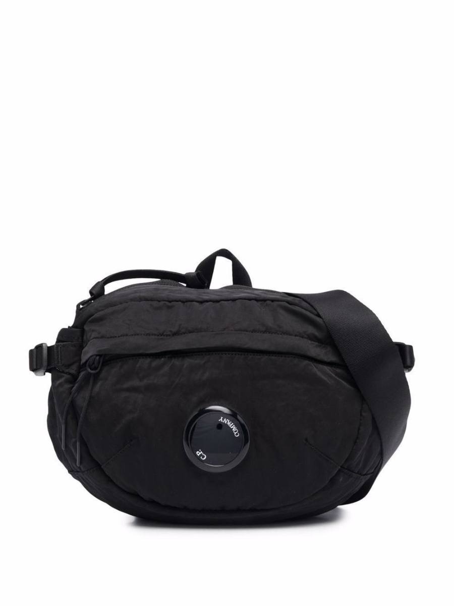logo-patch belt bag
