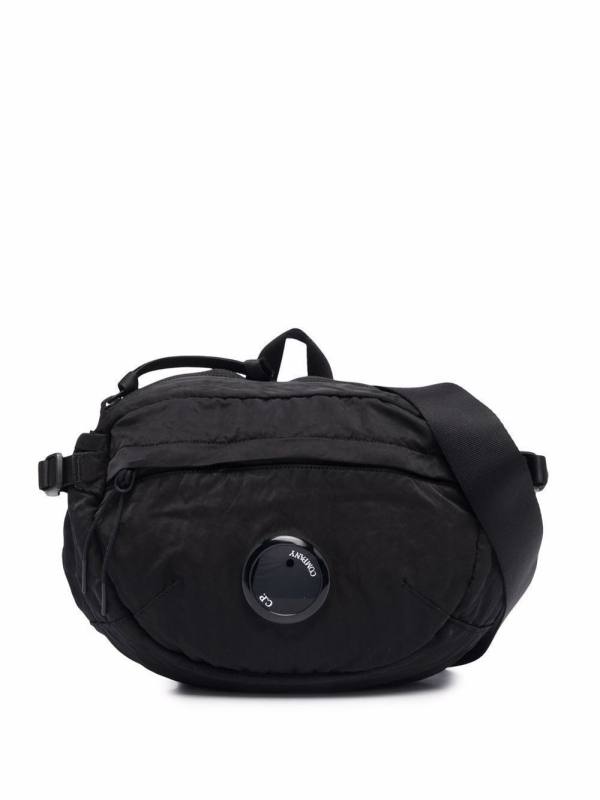 logo-patch belt bag