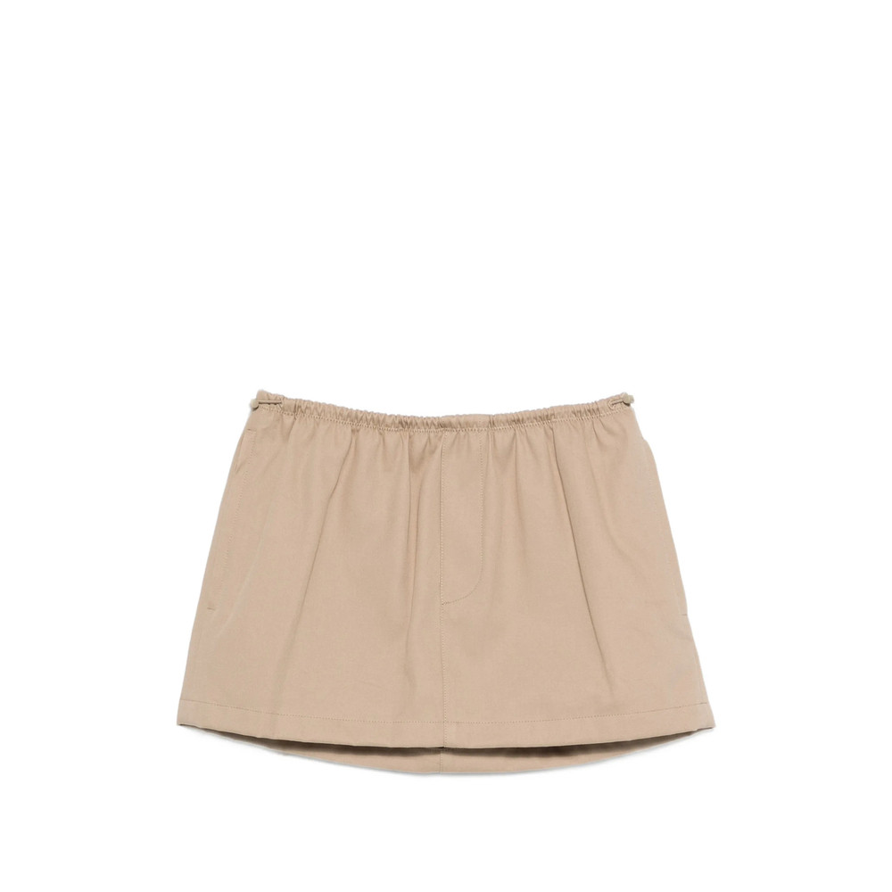 Alexander Wang Logo-waistband Mini Skirt