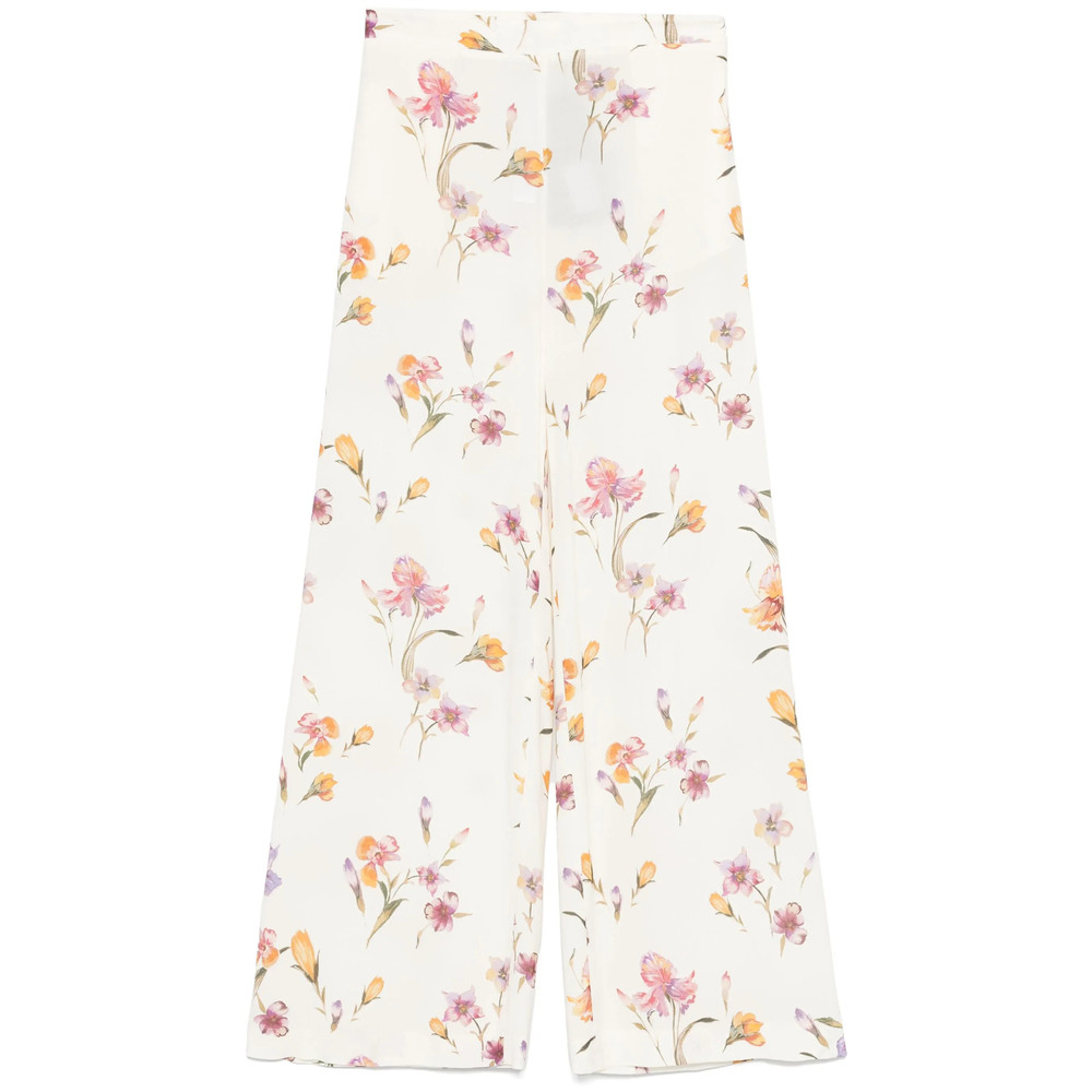 Twinset Floral-print Trousers