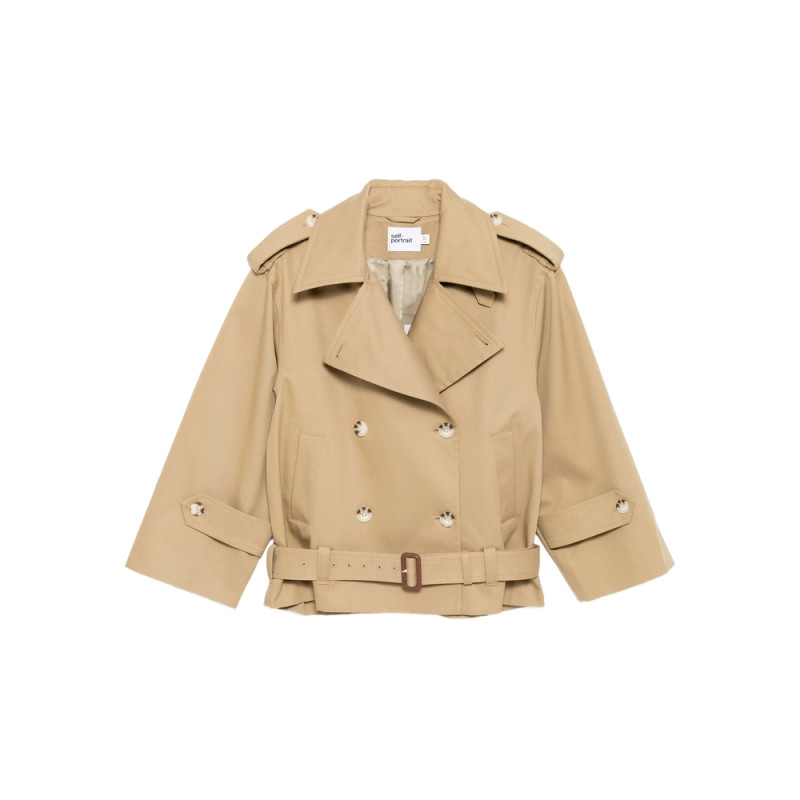 Self Portrait Trench Jacket