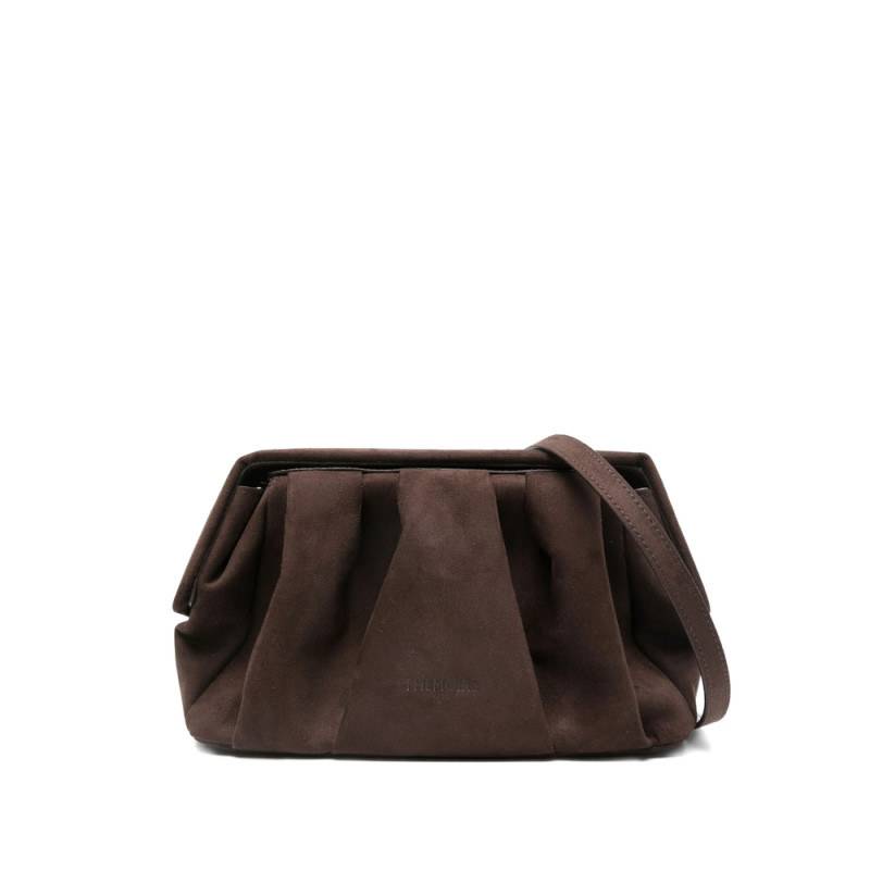 The-moirè Gathered-detail Clutch