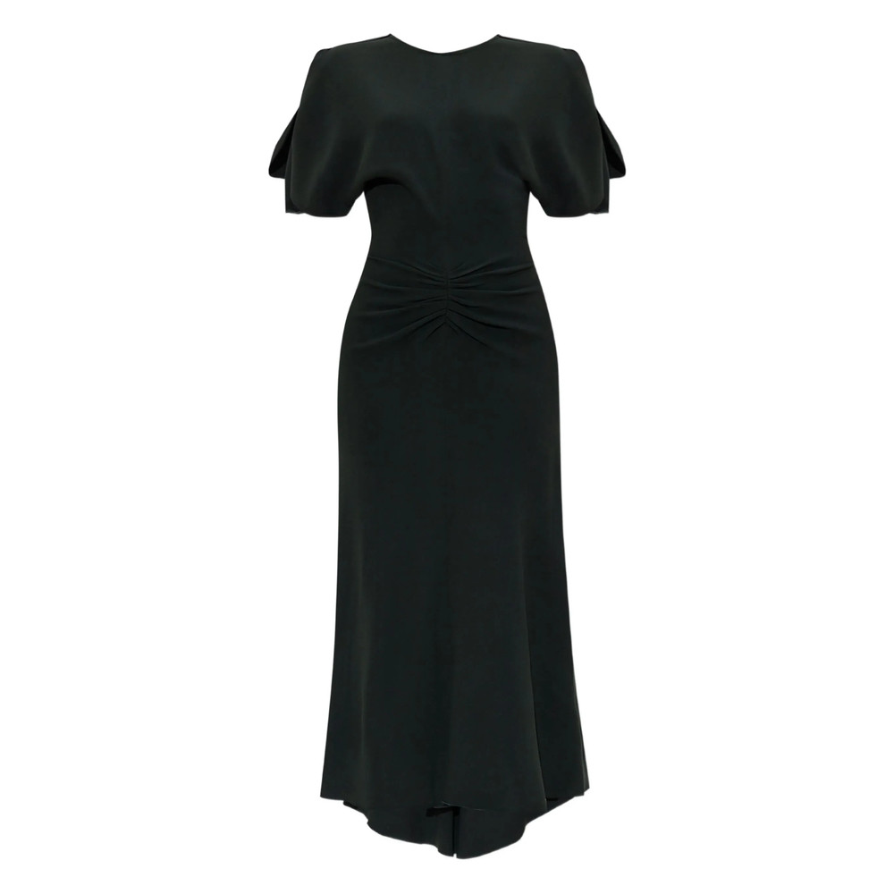 Victoria Beckham Puff-sleeved Dress