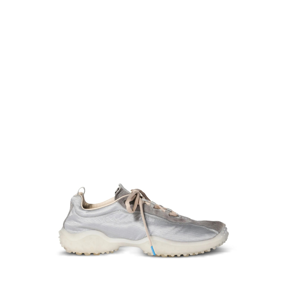 Miu Miu Bubble Technical Fabric And Suede Sneakers