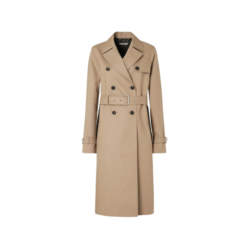 Fendi Trench Coat Mackintosh Fabric