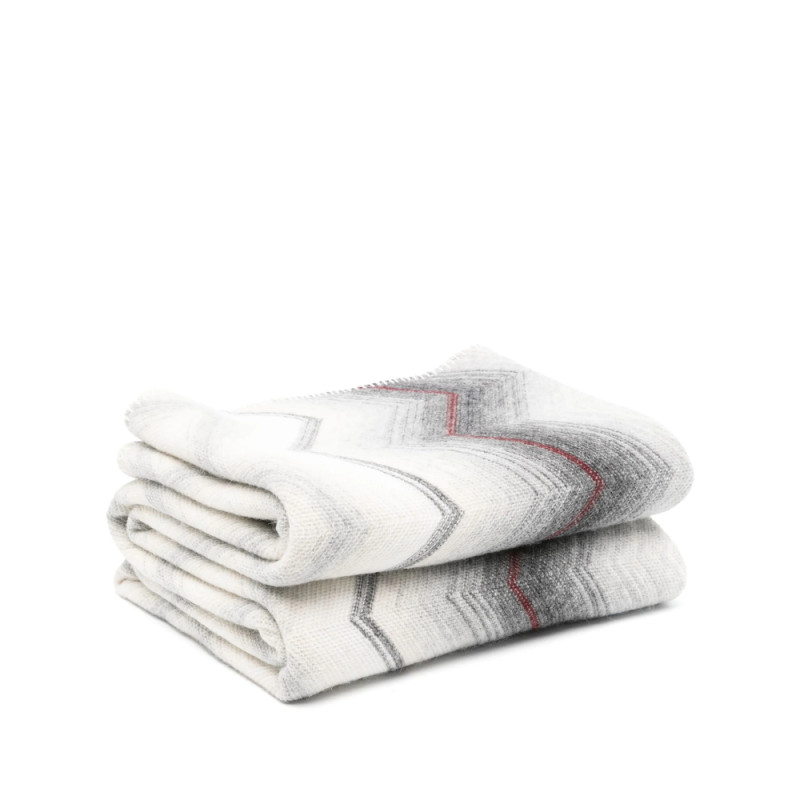 Missoni Home Zig-zag-print Soft Blanket (190cmx130cm)