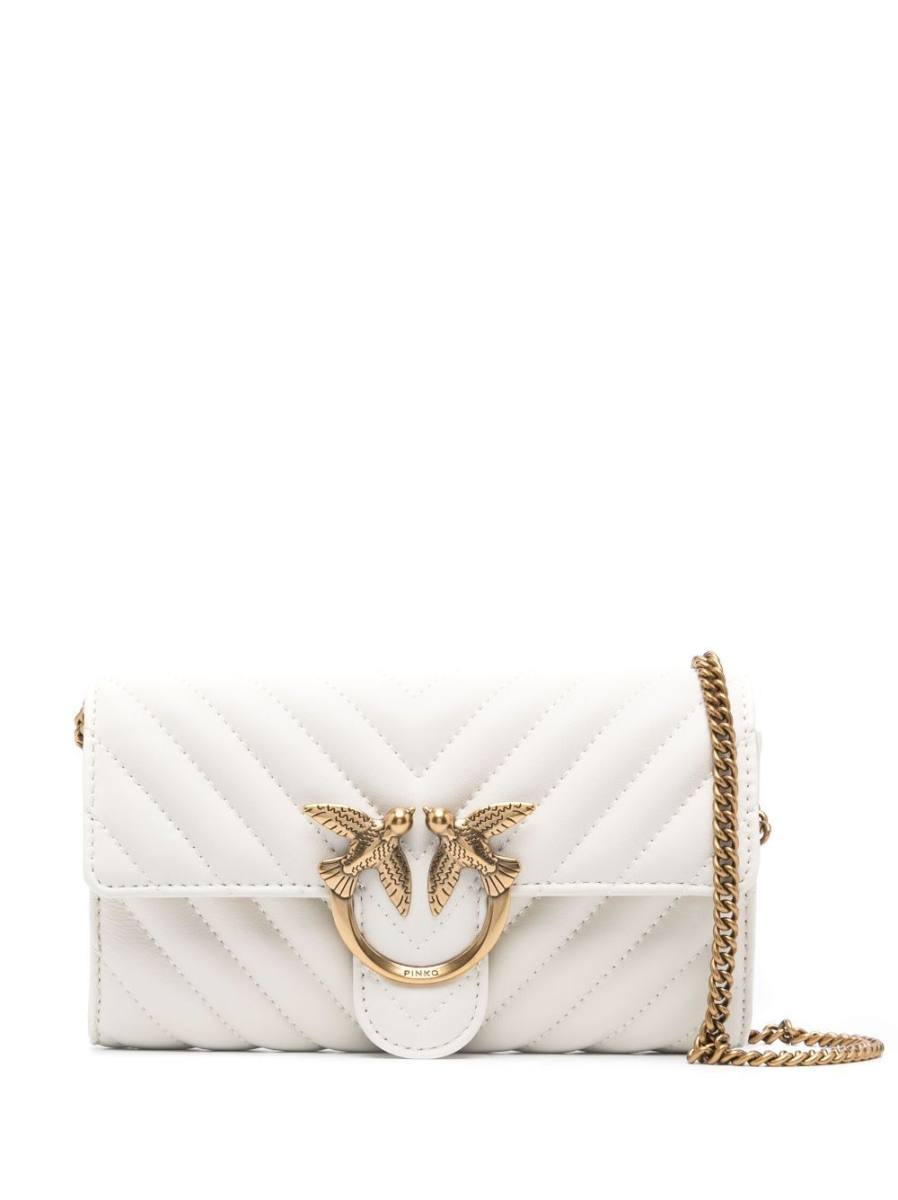 Love One quilted shoulder bag