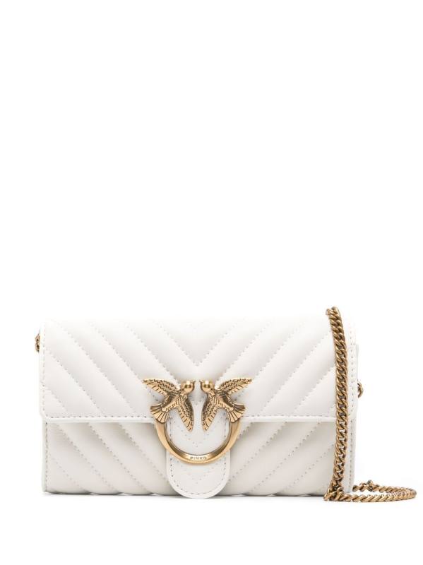 Love One quilted shoulder bag