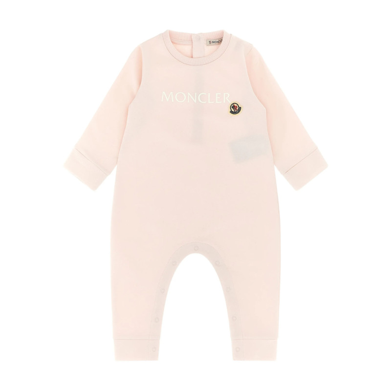 Moncler Logo-patch Baby Grow