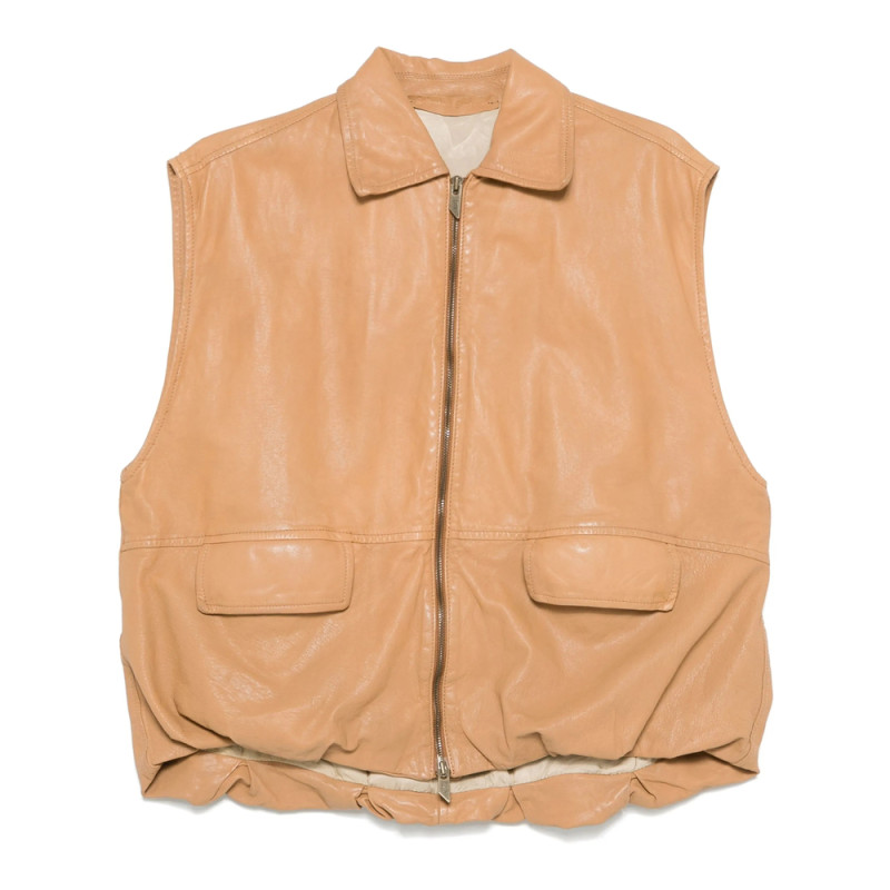 Santoro Leather Gilet